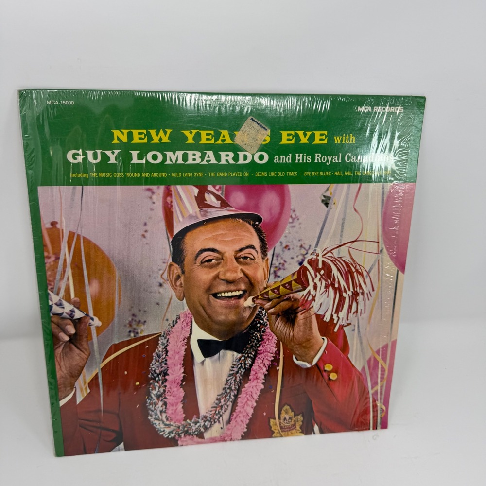 Guy Lombardo New Year's Eve Vinyl LP MCA-15000 Sealed His Royal Canadians Record